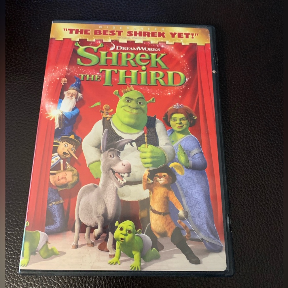 Shrek the Third DVD Movie Dreamworks Tested Works Widescreen